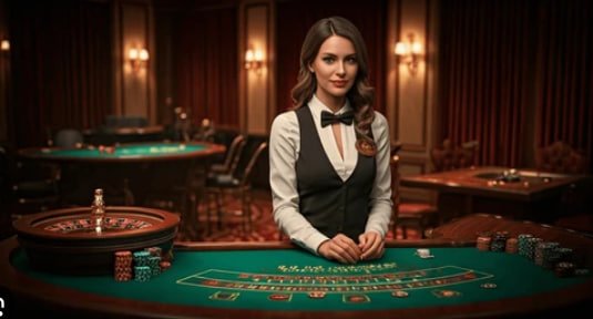 Antarmuka aplikasi qq star menampilkan menu taruhan olahraga dan permainan kasino
